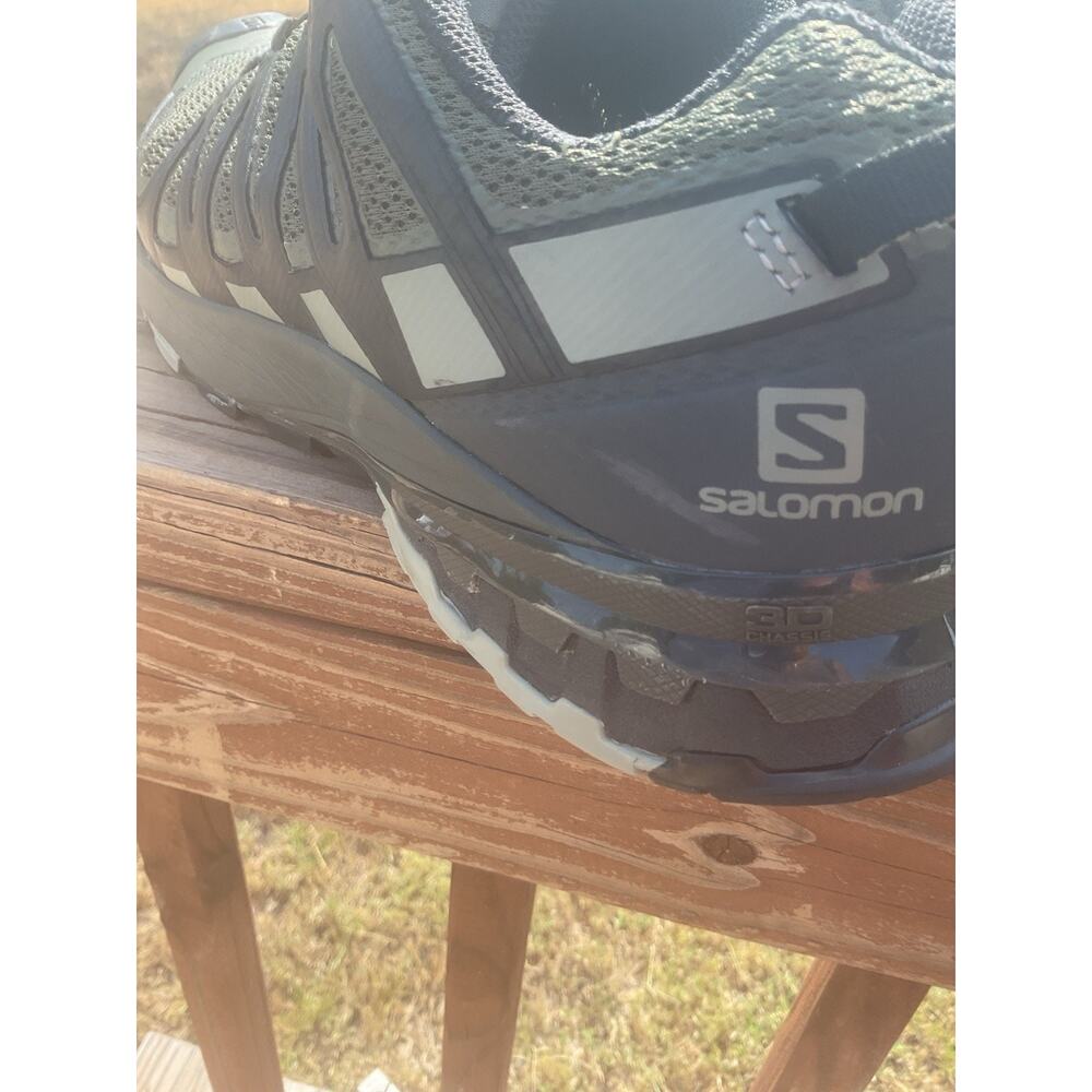 Salomon Men’s Trail Running Shoes XA PRO 3D Size 12.5 Ortholite Green - Picture 7 of 16
